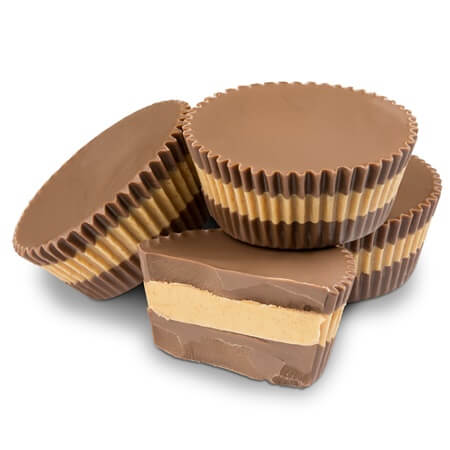 Giant Layered Peanut Butter Cups - 10lbs