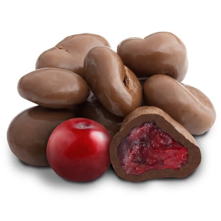 Milk Chocolate Cranberries - 10lbs