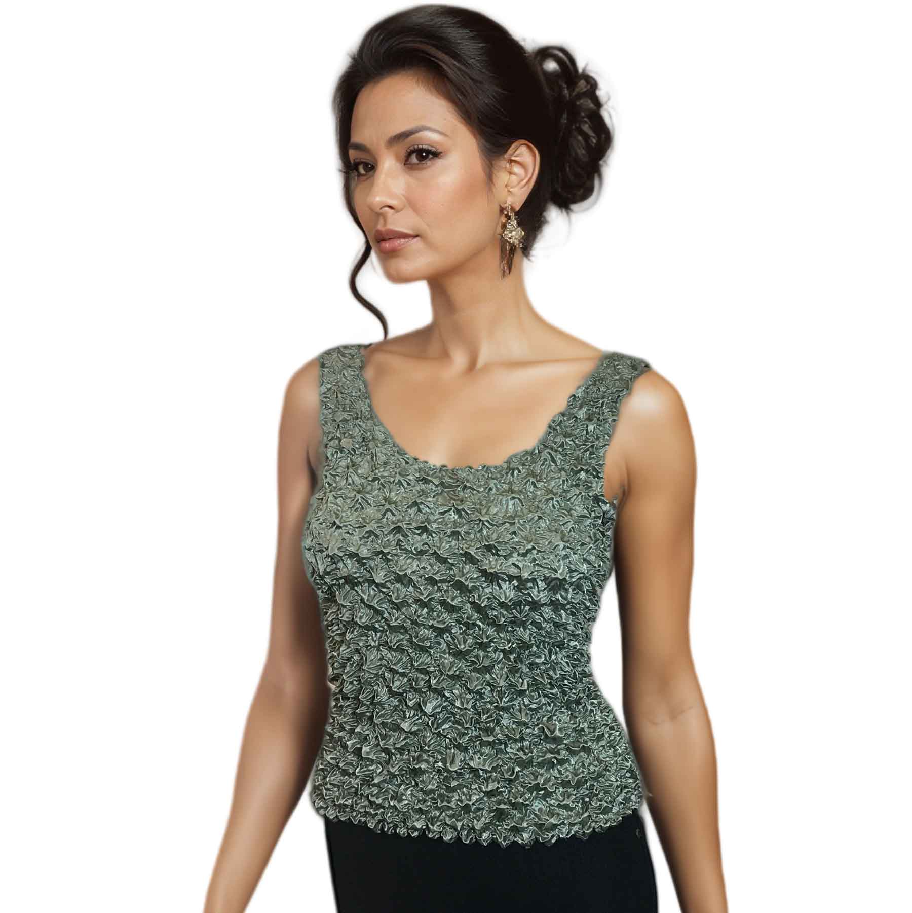 281- GOURMET Popcorn - Tank Tops - Sage