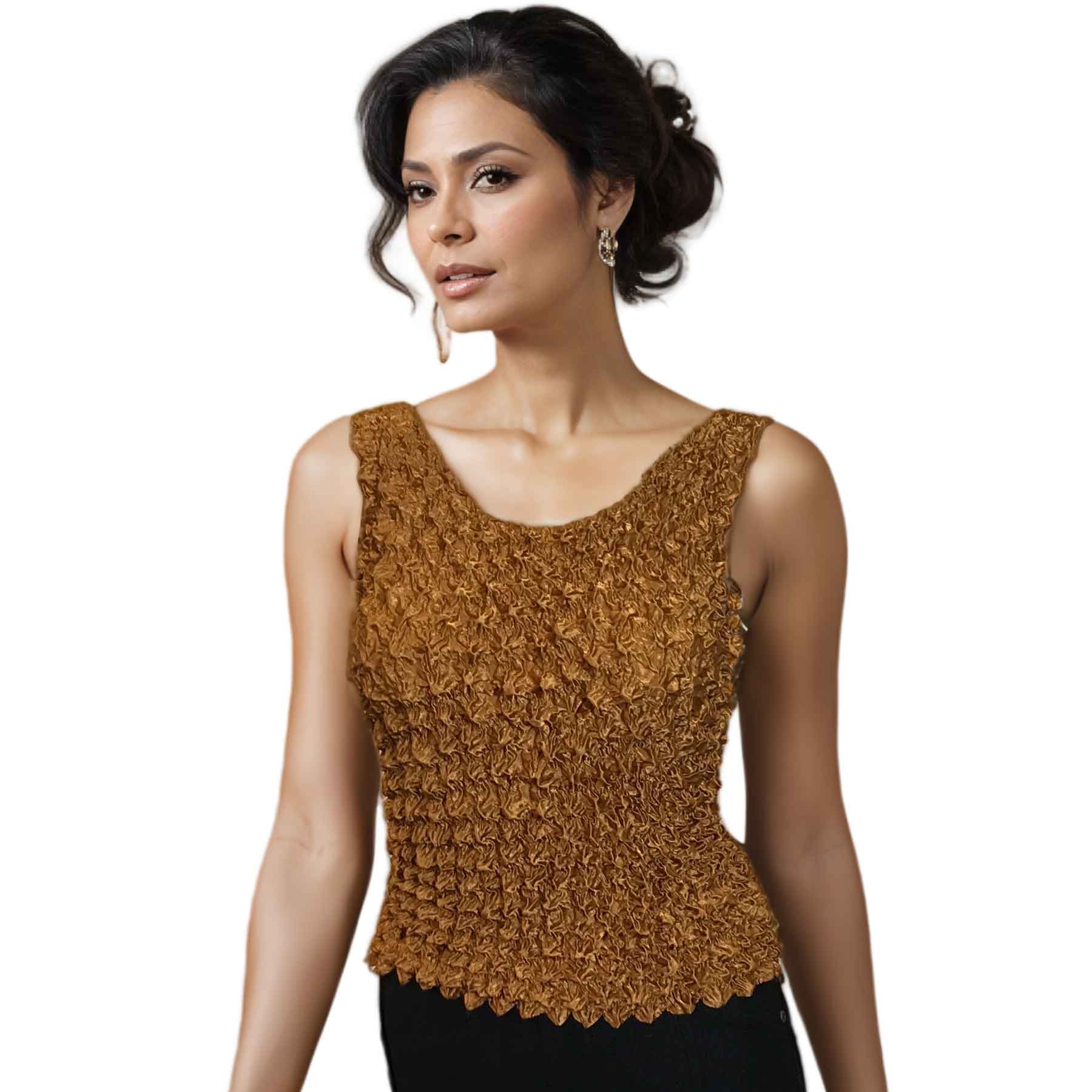 281- GOURMET Popcorn - Tank Tops - Harvest Gold