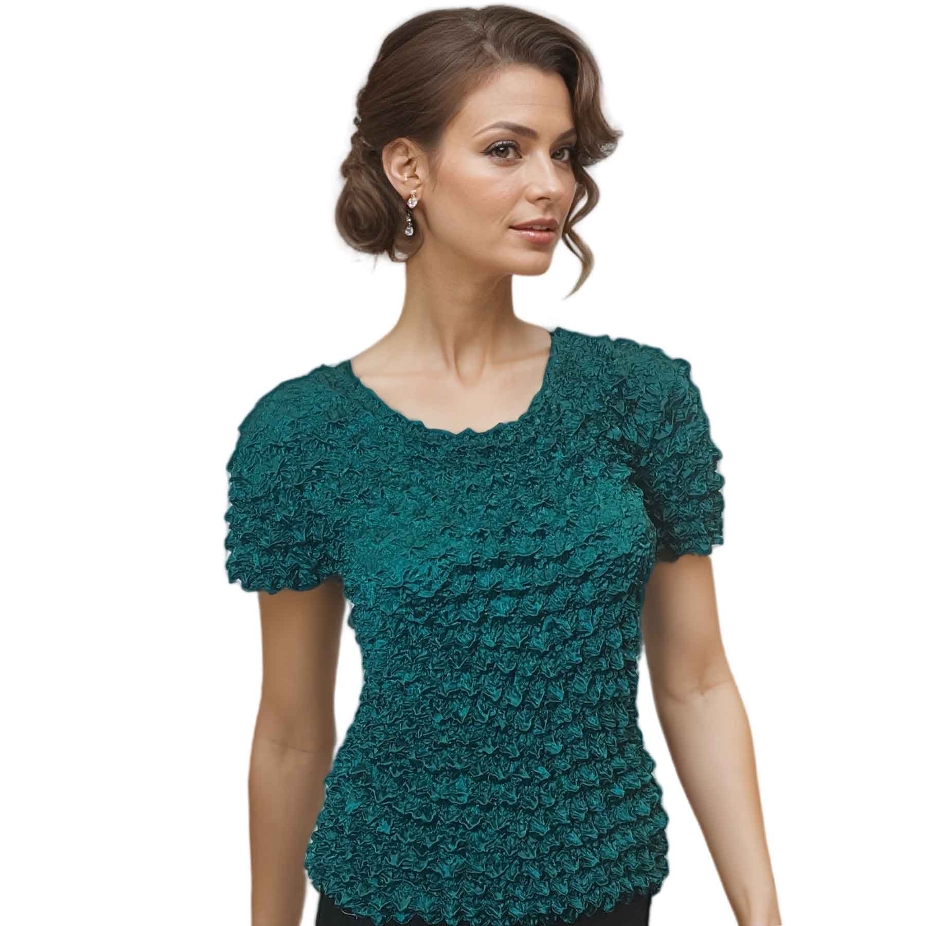 307 GOURMET Popcorn - Short Sleeve - Seagreen